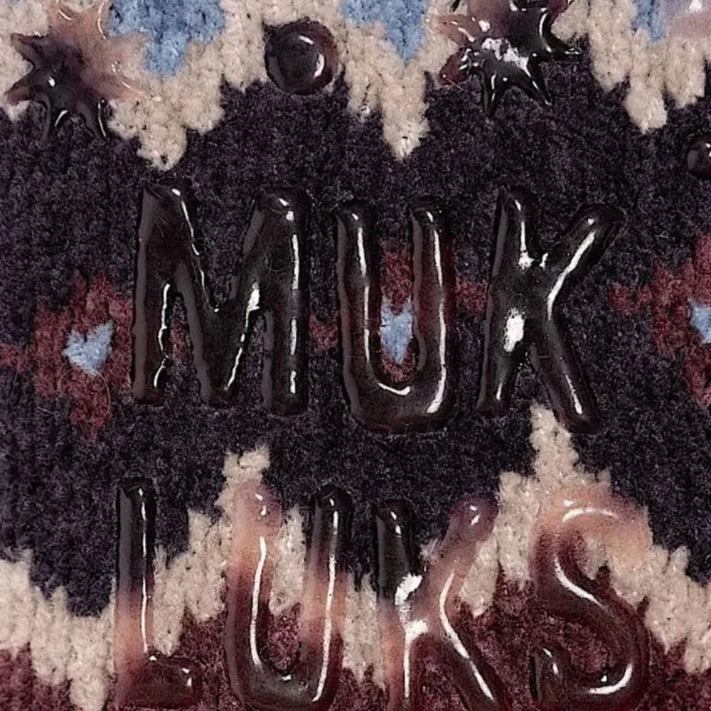 MUK LUKS Women's XL 2 Pack Lined Socks Faux Fur SIZE 8-10 Purple NEW